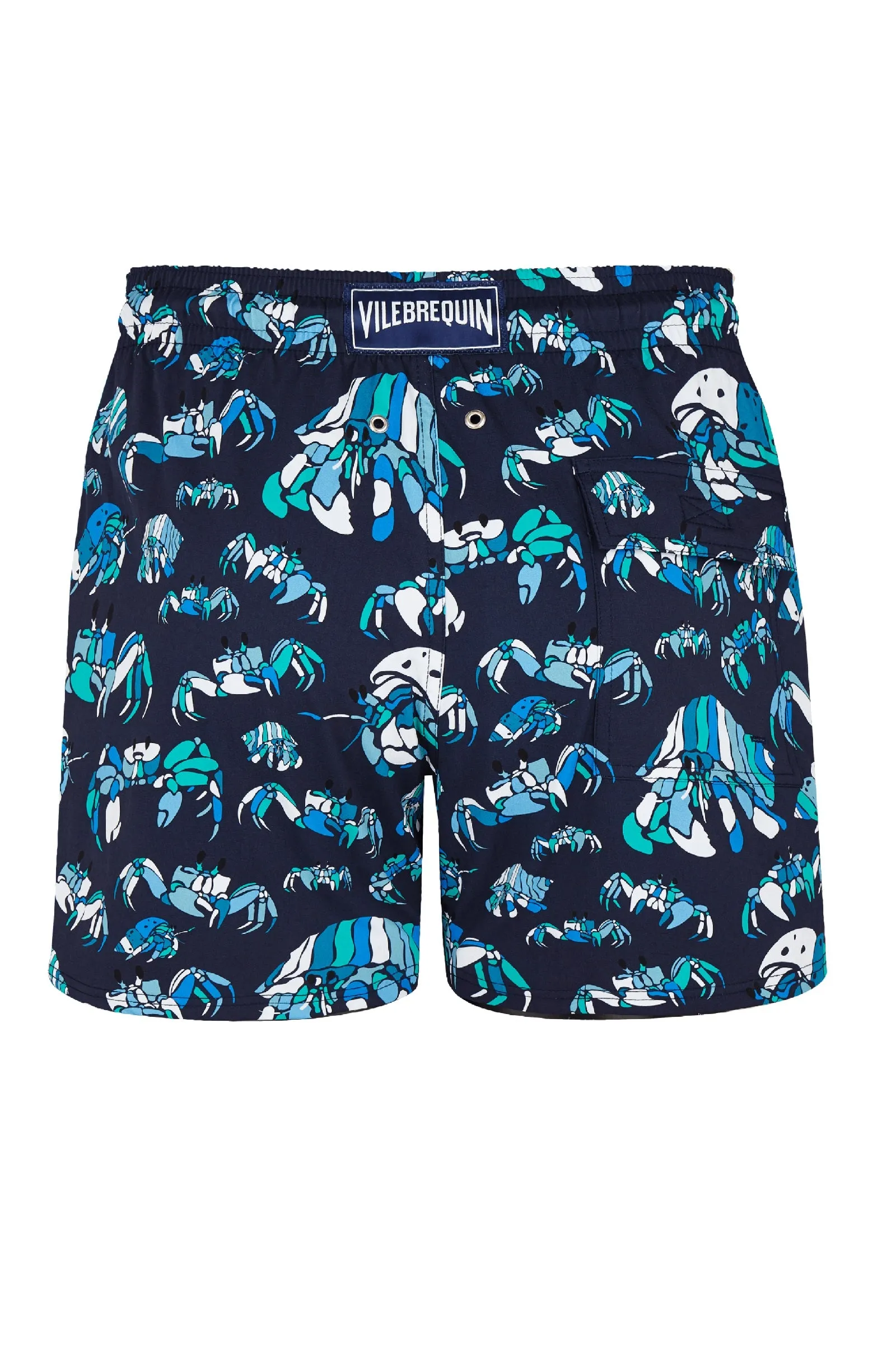 VILEBREQUIN Men Stretch Swim Shorts Hermit Crabs