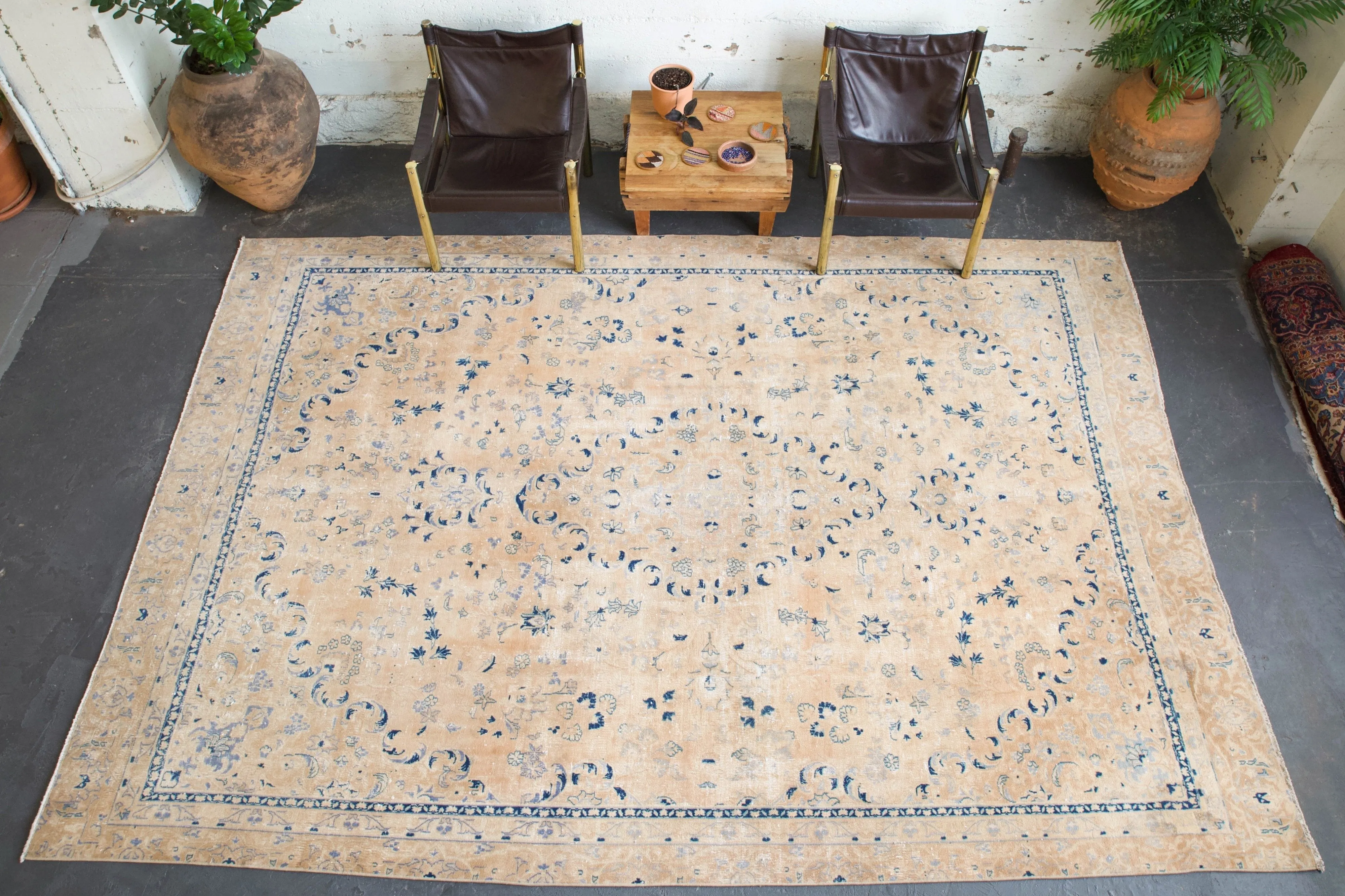 Vintage Turkish Anatolian Rug 8'3" x 12'