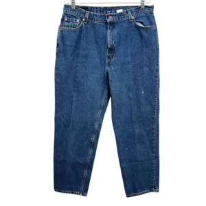 VTG Levis Womens 512 Jeans Slim‎ Fit Straight Y2K  90's Zip Blue Sz 18 Reg S