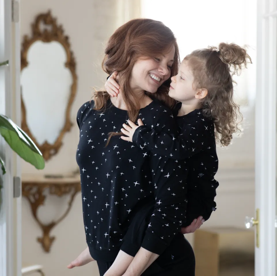 Women's Bamboo Sweatshirt - Stars
