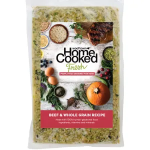 Wooftown HomeCooked Fresh Dog Food - Beef with Whole Grains