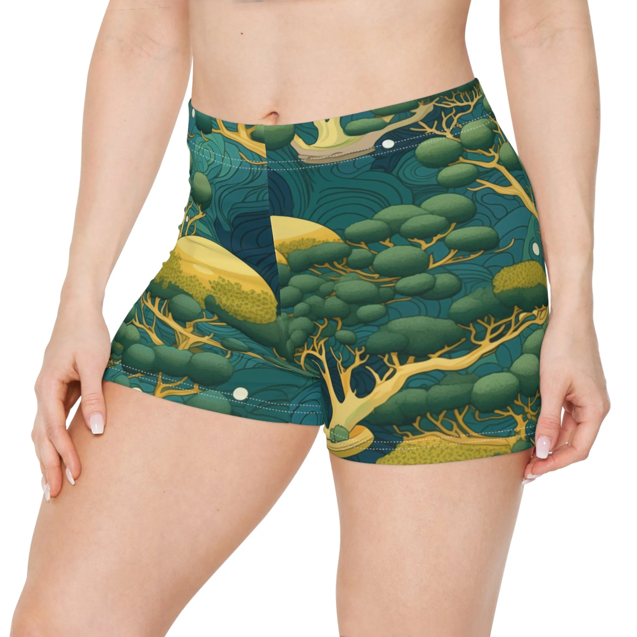Workout Shorts - Desislava Vienna Bonsai