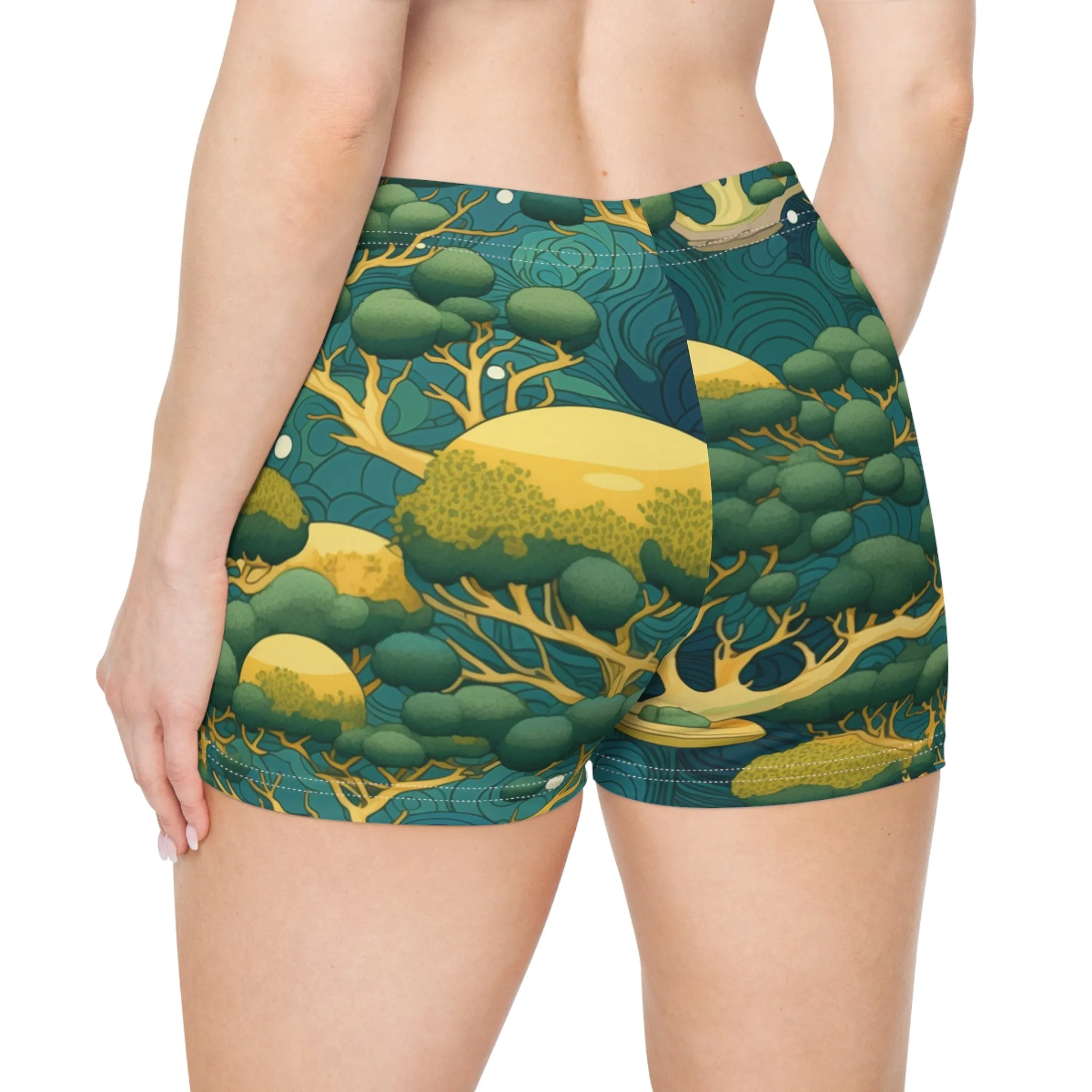 Workout Shorts - Desislava Vienna Bonsai